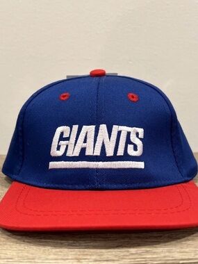 New York Giants Baby Hat Cap Hat Logo 7 Drew Pearson NFL NWT vintage spell out